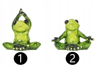 FIGURKA ŻABA YOGA JOGA 2 WZORY