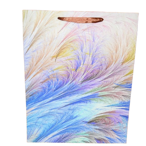 KOLOROWA ELEGANCKA TOREBKA UPOMINKOWA 24x17,7x8,4