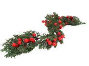 SZTUCZNA GIRLANDA ŚWIĄTECZNA 57CM