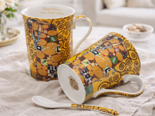 ZESTAW KUBKÓW 300ML G. KLIMT SPEŁNIENIE