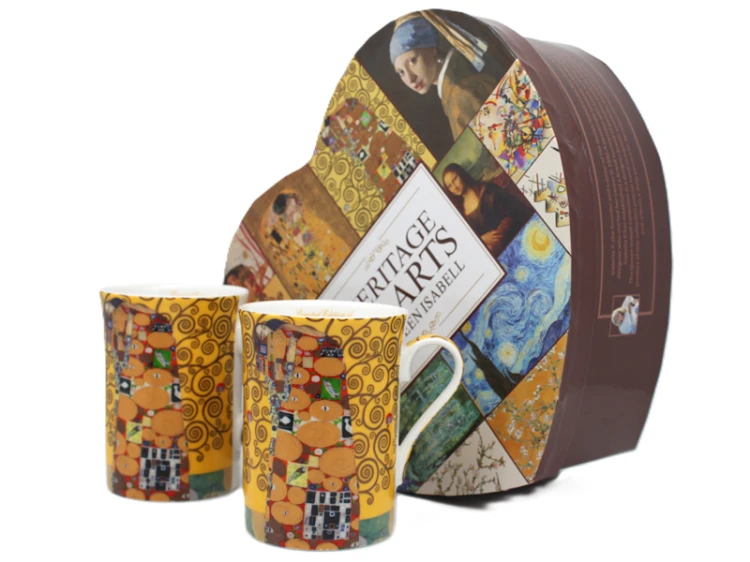 ZESTAW KUBKÓW 300ML G. KLIMT SPEŁNIENIE