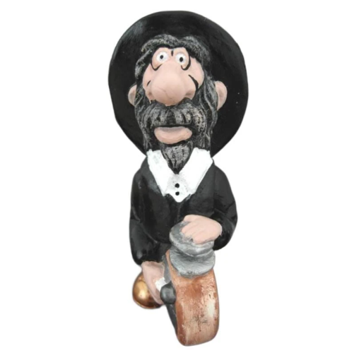 FIGURKA ŻYD MUZYKANT Z BĘBENKIEM 15 CM