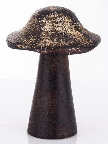 FIGURKA DREWNIANY GRZYB GRZYBEK 13CM