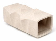 WAZON CERAMICZNY BEŻ 18,5X10X10